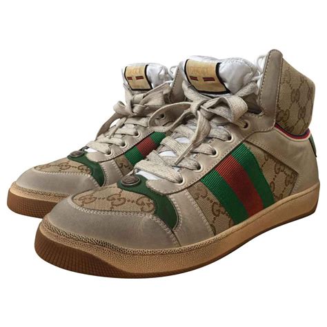 prix basket gucci homme|gucci sneakers women high top.